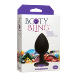 Analplug Booty Bling groß Violett 8,6 x Ø 3,8 cm