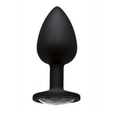 Analplug Booty Bling klein Silber 6,4 x Ø 2,5 cm