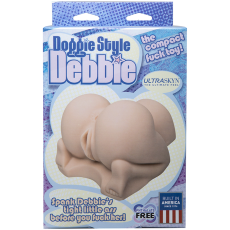 Masturbator Doggie Style Debbie Hautfarbe 16,5 x Ø 15,2 cm