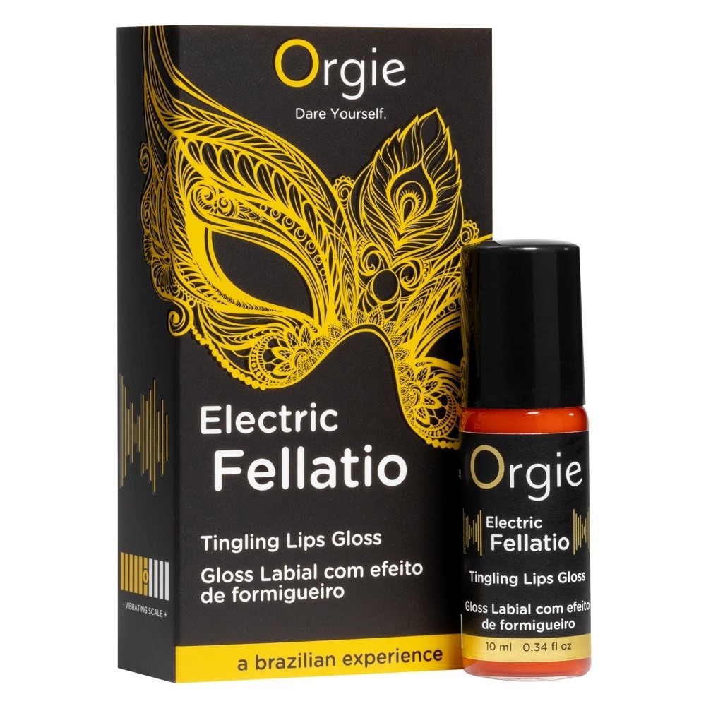 Stimulationsgel Electric Fellatio Lipgloss 10 ml