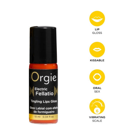 Stimulationsgel Electric Fellatio Lipgloss 10 ml