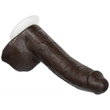 Realistischer Dildo Mr. Marcus mit Hoden Schwarz 18,3 x Ø 4,8 cm