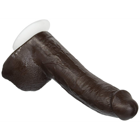 Realistischer Dildo Mr. Marcus mit Hoden Schwarz 18,3 x Ø 4,8 cm