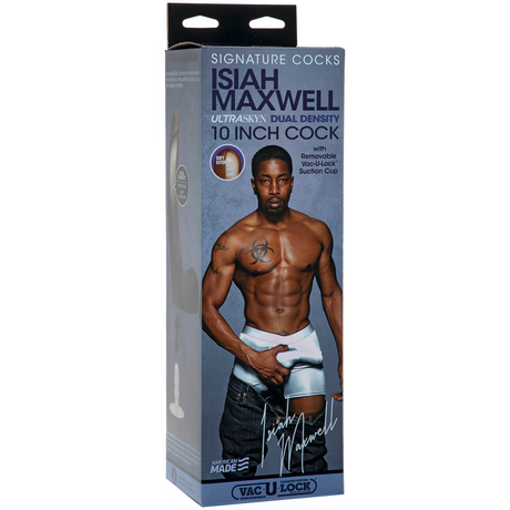 Realistischer Dildo Isiah Maxwell Braun 22,1 x Ø 3,8 cm