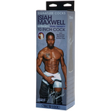 Realistischer Dildo Isiah Maxwell Braun 22,1 x Ø 3,8 cm