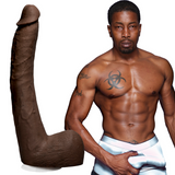 Realistischer Dildo Isiah Maxwell Braun 22,1 x Ø 3,8 cm