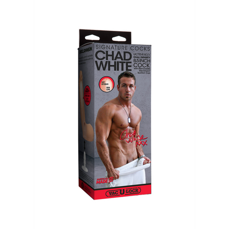 Realistischer Dildo Chad White Hautfarbe 17,8 x Ø 5,1 cm
