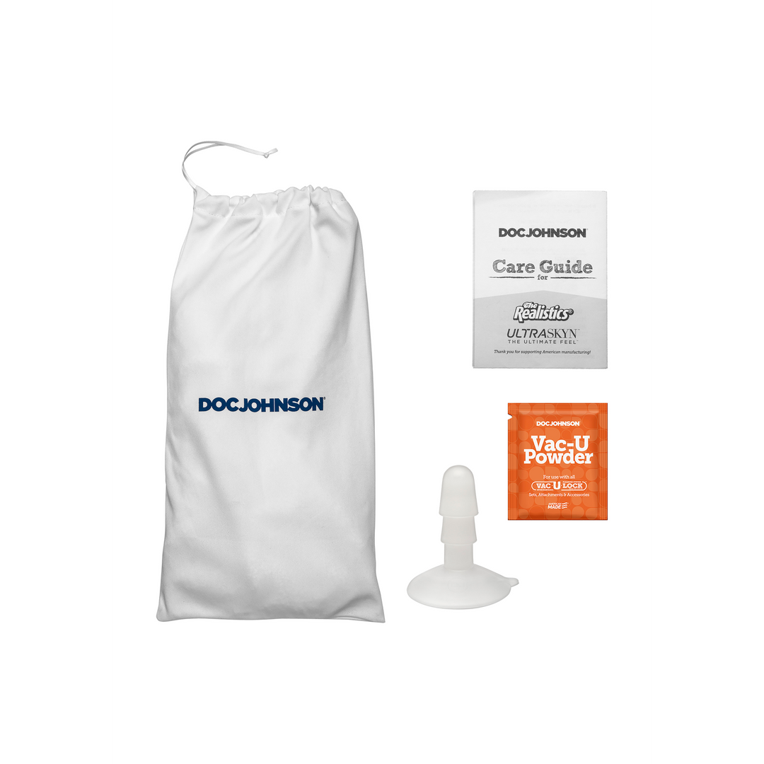 Realistischer Dildo Chad White Hautfarbe 17,8 x Ø 5,1 cm