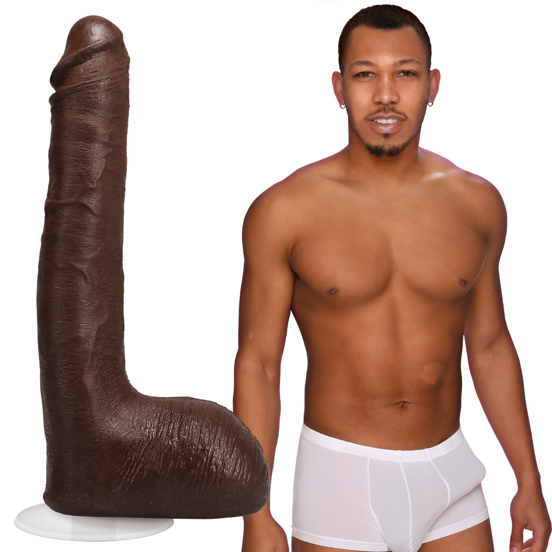 Realistischer Dildo Ricky Johnson Braun 20,3 x Ø 4,8 cm