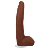 Realistischer Dildo Alex Jones Braun 23,5 x Ø 5,1 cm