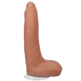 Realistischer Dildo Owen Gray aus Silikon Hautfarbe 19,7 x Ø 5,1 cm