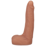 Realistischer Dildo Owen Gray aus Silikon Hautfarbe 19,7 x Ø 5,1 cm