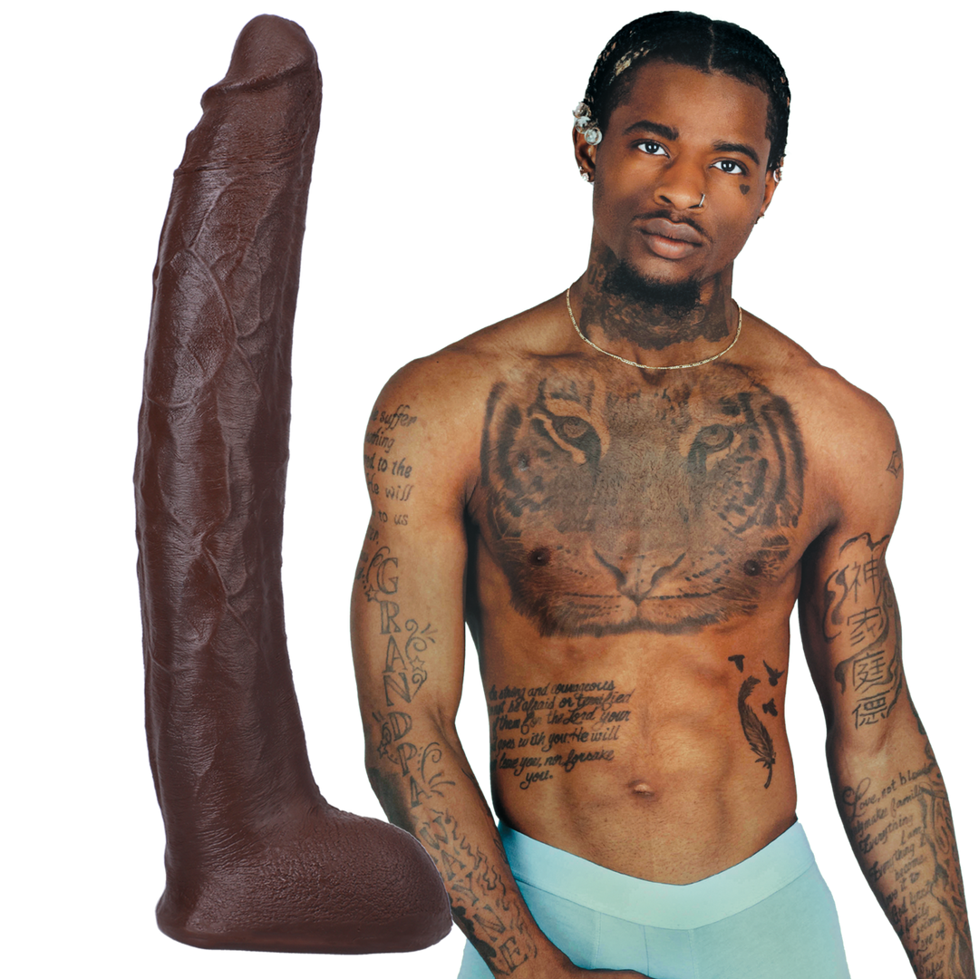 Realistischer Dildo Damion Dayski Braun 26,2 x Ø 5,1 cm