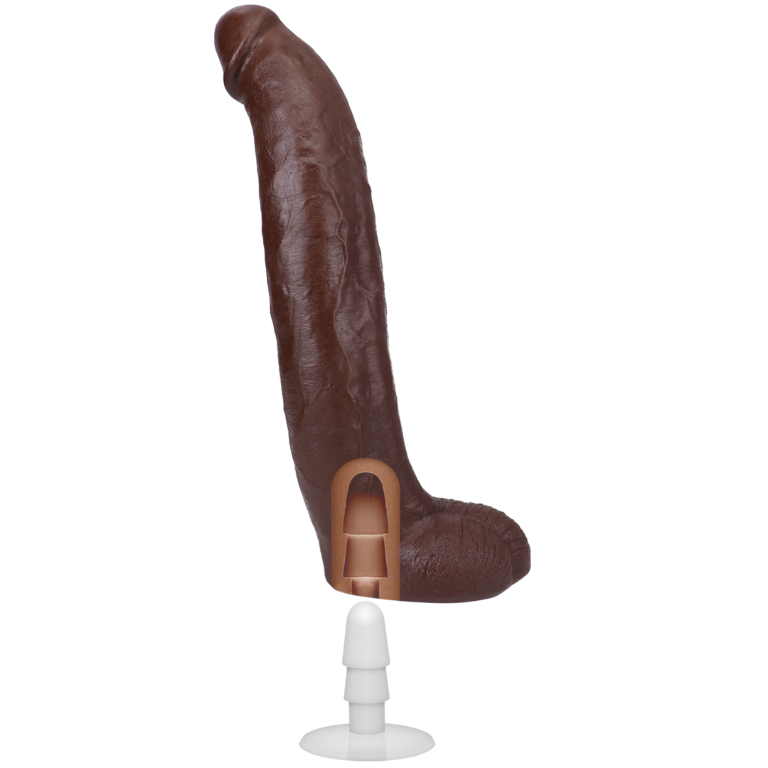 Realistischer Dildo Brickzilla Braun 27,9 x Ø 5,6 cm