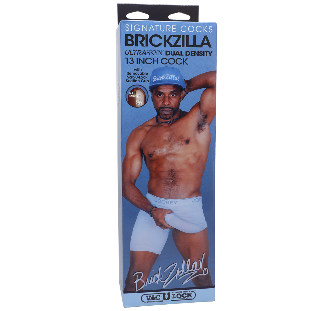 Realistischer Dildo Brickzilla Braun 27,9 x Ø 5,6 cm
