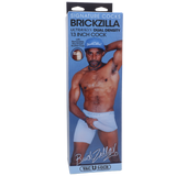 Realistischer Dildo Brickzilla Braun 27,9 x Ø 5,6 cm