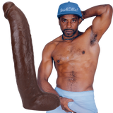 Realistischer Dildo Brickzilla Braun 27,9 x Ø 5,6 cm