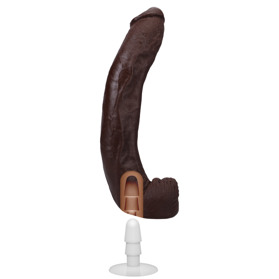 Realistischer Dildo Dredd Braun 27,9 x Ø 5,6 cm