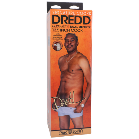 Realistischer Dildo Dredd Braun 27,9 x Ø 5,6 cm