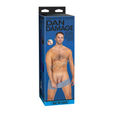 Realistischer Dildo Dan Damage Vanille 22,9 x Ø 5,3 cm