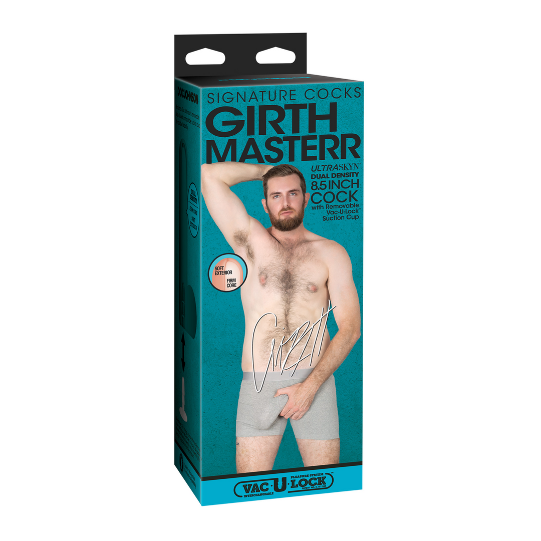 Realistischer Dildo Girthmasterr Vanille 18,3 x Ø 5,6 cm