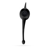 Penisring Daemon mit wiederaufladbarem Vibro-Ei Schwarz