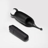 Vibro-Ei O-Pet Devil mit 10 Vibrationsmodi Schwarz Ø 2,5 cm