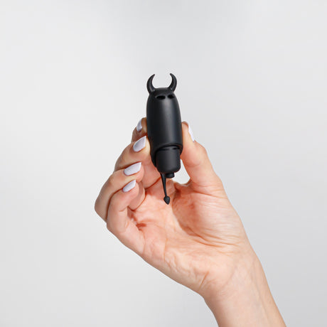 Vibro-Ei O-Pet Devil mit 10 Vibrationsmodi Schwarz Ø 2,5 cm