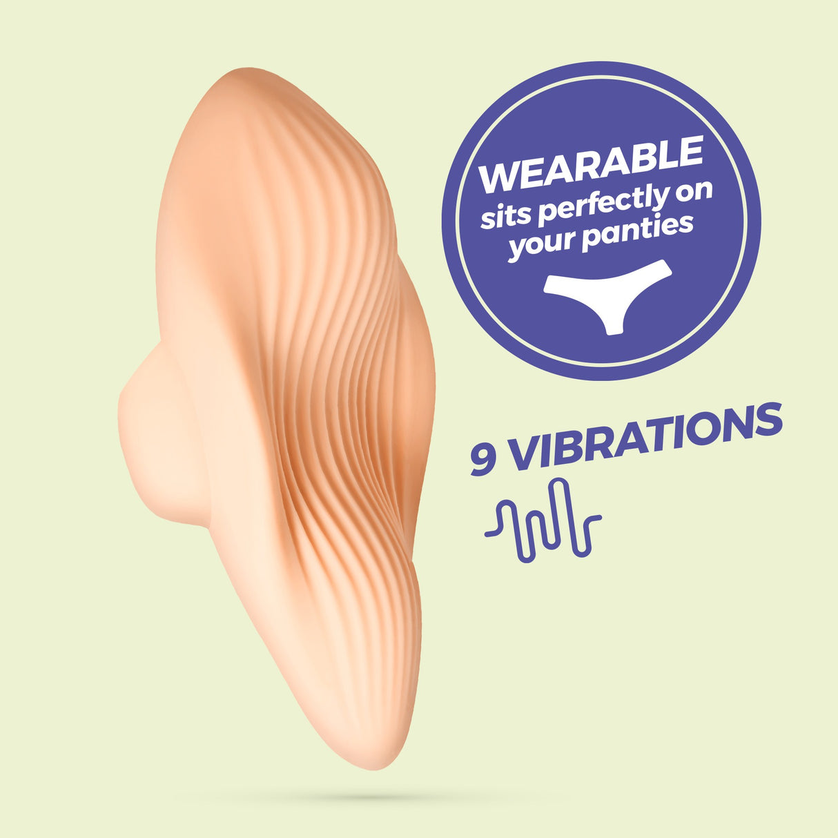 Slip-Vibrator Atlantis mit Fernbedienung