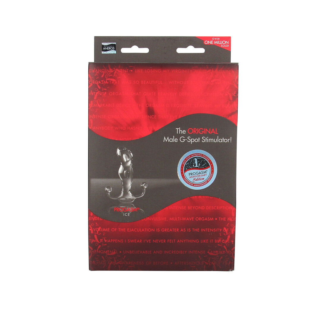 Prostata-Stimulator Aneros Progasm Ice Transparent 13,1 x Ø 3,3 cm – Ansicht 3