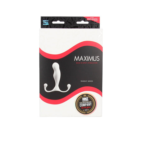 Prostata-Stimulator Aneros Maximus Trident Weiß 11,4 x Ø 2,6 cm – Ansicht 3
