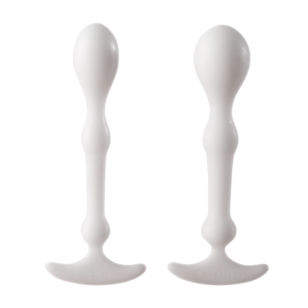 Analplug Aneros Peridise Set Weiß 2 Stück 10 cm