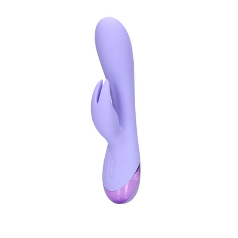 Rabbit-Vibrator aus weichem Silikon Lila