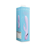 Rabbit-Vibrator aus weichem Silikon Lila