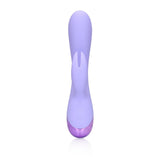 Rabbit-Vibrator aus weichem Silikon Lila
