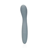 G-Punkt-Vibrator aus weichem Silikon Grau