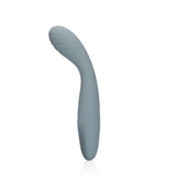 G-Punkt-Vibrator aus weichem Silikon Grau