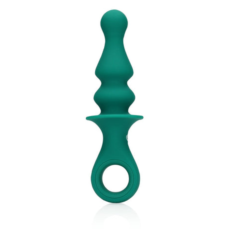 Analvibrator in Kegelform Grün