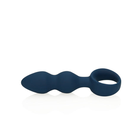 Analplug in Tropfenform Blau 15,4 x Ø 4,7 cm