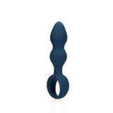Analplug in Tropfenform Blau 17,7 x Ø 5,6 cm