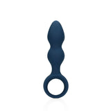 Analplug in Tropfenform Blau 17,7 x Ø 5,6 cm