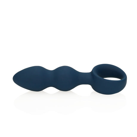 Analplug in Tropfenform Blau 17,7 x Ø 5,6 cm