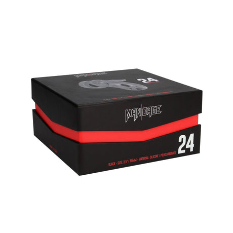 Peniskäfig Model 24 Schwarz 9 cm