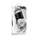 Augenmaske aus Satin Schwarz