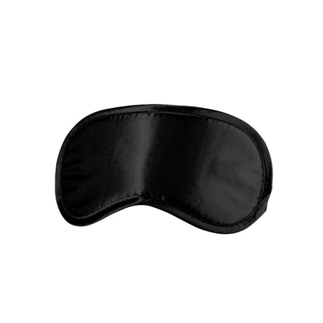 Augenmaske aus Satin Schwarz