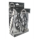 Nippelklemmen Monarch Noir Schwarz 48,9 cm