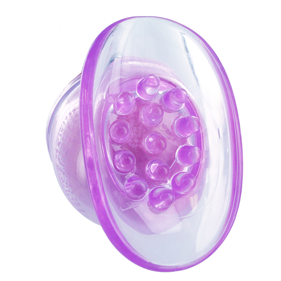 Massagestab-Aufsatz Lily Pod Violett 7,5 cm