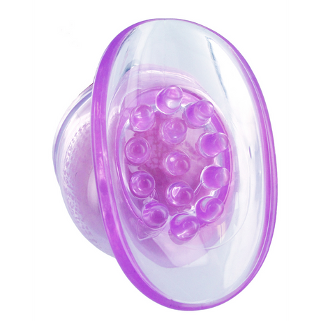 Massagestab-Aufsatz Lily Pod Violett 7,5 cm
