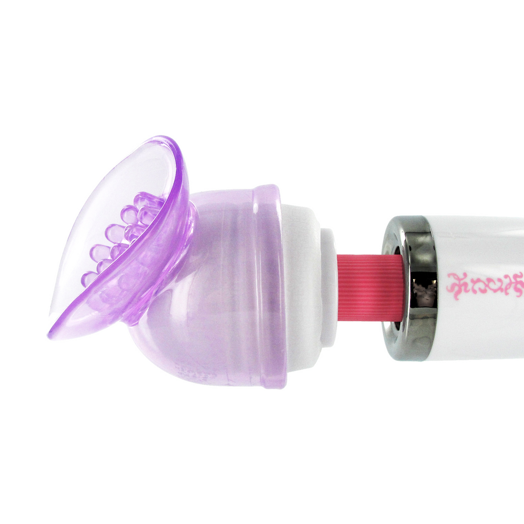 Massagestab-Aufsatz Lily Pod Violett 7,5 cm