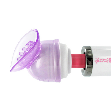 Massagestab-Aufsatz Lily Pod Violett 7,5 cm